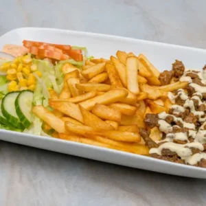 Kebabtallerken (kylling)